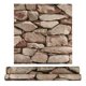 thumbnail image 1 of Papel Tapiz De Piedra 3D Retro Para Cafetería, Bar, Restaurante, Tienda De Ropa, Papel Tapiz De Pvc Eigraketly HA025993-02, 1 of 5