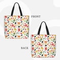 thumbnail image 2 of Balery Crabs Shrimps Bolsa de Mano para Mujeres con Cremallera, Bolsa de Gimnasio con Compartimentos, Bolsa para Laptop, Bolsa para Trabajo, 2 of 7