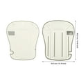 thumbnail image 2 of Dish Rack Drain Rack Kitchen drain rack-1X Cutting Board Plastic(White, One Size), 2 of 3