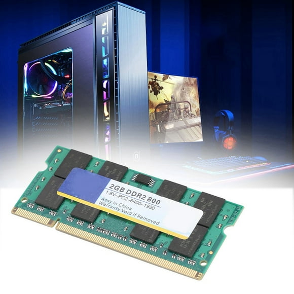 Xiede DDR2 800Mhz 2G 1.8V 200Pin Memoria RAM Para Computadora Portátil, Alta Velocidad, Rendimiento Estable, Compatible Con La Placa Base