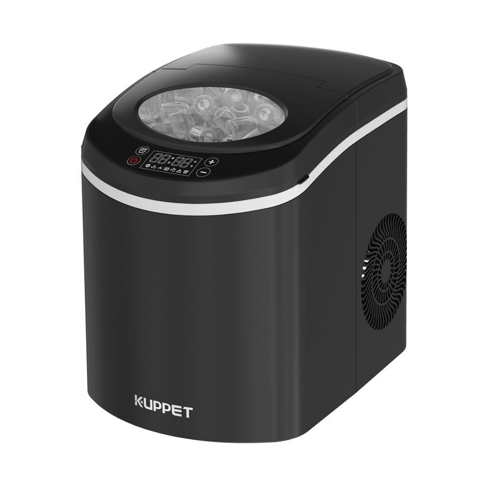 KUPPET Portable Ice Maker Machine for Countertop with LED Display SelfCleaning Electric Ice