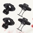 thumbnail image 3 of 4pcs Kayak Boat Drain Plug Universal Drain Plug Kit Hull Thread Bung for Kayak Canoe Boat (Black), 3 of 5
