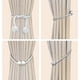 thumbnail image 5 of Estrela Alzapaños para cortinas con cordón magnético, gris, 5 of 5