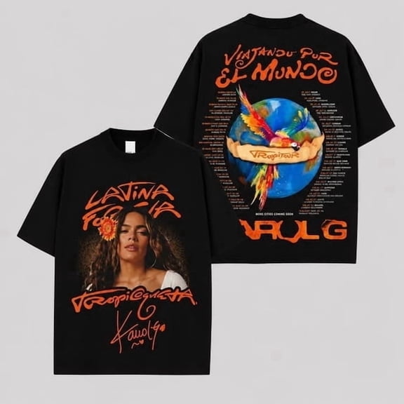 Carol Reggaeton Music Graphic T-Shirt, Vintage Latin Music Tee, Retro Concert Style Shirt