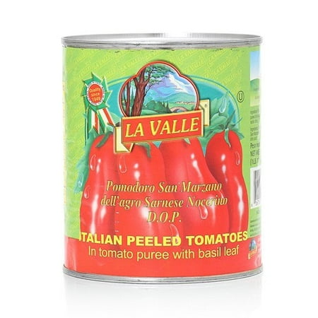 La Valle DOP San Marzano Italian Peeled Tomatoes, 28