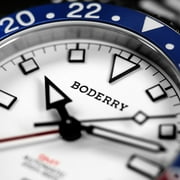 Boderry ADMIRAL GMT Watch Titanium Diver Watches 200M Waterproof Wristwatch Automatic Mechanical New Luxury Watches For Men