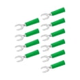 thumbnail image 3 of Fork Spade Wire Connectors Y Spade Plug Connector Electrical Fork Spade Wire Connector U Type Wire Connector Banana Plug Adapter 10pcs Fork Spade Banana Plug Wire Connectors Brass, 3 of 8
