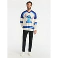 thumbnail image 2 of Stitch Men's & Big Men's Graphic Hockey Jersey with Long Sleeves, Sizes XS-3XL, 2 of 5