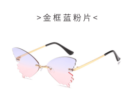 womens butterfly shaped sunglasses