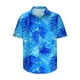 thumbnail image 4 of Blusa y camisa de manga corta con cuello vuelto para hombre, blusa informal con botones y estampado hawaiano, blusa de manga corta con cuello vuelto para hombre, 4 of 7