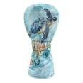 thumbnail image 2 of Yuyamidu Sea Turtle Golf Club Head Covers PU Leather Golf Head Covers Driver Covers Fariway Wood Headcover Hybrid Covers Blue Golf Headcover, 2 of 7