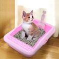 thumbnail image 2 of Cat Litter Box Litter Box Litter Pans with Cat Litter Scoop for Pet, 2 of 8