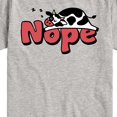 thumbnail image 3 of Instant Message - Nope Sleeping Cow - Toddler & Youth Short Sleeve Graphic T-Shirt, 3 of 6