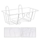 thumbnail image 5 of 1pc maceta rectangular colgando rack balcón flor de flor para el hogar (blanco), 5 of 5