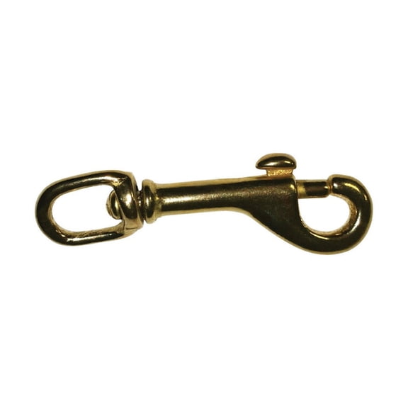 Baron 3/8 in. D X 3 in. L Polished Bronze Bolt Snap 80 lb