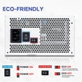 thumbnail image 3 of Fuente de alimentación Vetroo 850W 80 Plus Gold totalmente modular ATX 3.1, 3 of 9