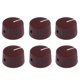 thumbnail image 1 of unbranded 6Ud Knobs De Control De Volumen Y Tono Para Guitarra Color Café Plástico Duradero, 1 of 8