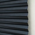 thumbnail image 4 of PowerSellerUSA Pleated Window Shades, Window Blinds Room Darkening Blinds 1" Slats Vinyl Window Blinds Cordless Push-Pull Mini Blind, Anti-UV Window Coverings, Fits Windows 75"L x 36"W, Black, 4 of 4