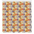 thumbnail image 3 of Floral Shower Curtain, Retro Style Poppy Blossoms in Different Colors Tender Spring Nature Inspired Pattern, Fabric Bathroom Set with Hooks, 69W X 84L Inches Extra Long, Multicolor, by Ambesonne, 3 of 3