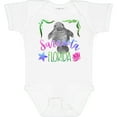 thumbnail image 3 of Inktastic Sarasota Florida Cute Swimming Manatee Boys or Girls Baby Bodysuit, 3 of 5