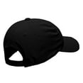 thumbnail image 4 of Facemask Embroidered Unstructured Cotton Twill Washed Cap - Black OSFM, 4 of 5