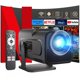 thumbnail image 1 of QYIKLPY Proyector 4K Portátil Netflix Oficial – Android 13, Pantalla de 150 Pulgadas, 400ANSI/15000 Lúmenes, 1080p Nativo, Compatible con 4K/8K, BT 5.2/WiFi 6, iOS/Android/PC/PS5, 1 of 9