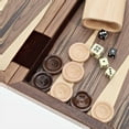 thumbnail image 5 of WE Games Travel Wood Inlaid Backgammon Board Game Set - 19 in., 5 of 11