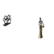 thumbnail image 1 of Servilletero De Hierro, Porta Billetes Multiusos, Bonita Pata De Perro, Decoración Del Hogar, Elegante Organizador, Dispensador De Pañuelos, Estatua De Mujer Tribal Africana, Figura De Mujer, 1 of 8