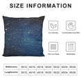 thumbnail image 5 of COMIO  Star Map Throw Pillow Cover City Constellation in Night Sky Nebula Rectangle Pillow Cases Home Decorative Cushion Cover for Bed Sofa Blue Gold, 5 of 5