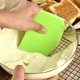 thumbnail image 4 of Dough Scraper Bowl Scraper Bread Cream Cake Pizza Cutter Cake Scraper Food Grade Not Sticky Flexible Cake Cream Spatula Dough Cutter Kitchen Gadget Accessories for Pastries Green, 4 of 5