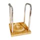 thumbnail image 4 of Portavasos de papel y soporte para tazas de café con base de madera, dispensador de vasos para cafeterías. Plata 1 ranura, 4 of 9