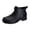 2Black, variant on Rain Boots Women and Men Antislip Waterproof Rubber Booties Classic Platform Rain Shoes Mud Booties for Work PVC Garden Shoes for Fishing Camping Green Size 11