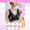 Black, variant on Women's Comfort Bra Without Underwire Push Up Seamless Sports Bra Padded Lace Bra Soft Seamless Stretch Bustier Medium Support Non Wired Sleep Bra Classic Top For Everyday Yoga Wom Medium Sports Bra