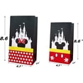 thumbnail image 2 of Party favor Gift Bags Candy Treat Bags Birthday Baby Shower Wedding Mickey Minnie Theme Decorations Supplies with Stickers Set of 24, 2 of 7