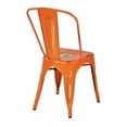 thumbnail image 4 of Bristow Armless Chair Antique Orange, 4 Pack, 4 of 5