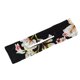 thumbnail image 2 of Conjunto de Cintas para el Pelo de Moda con Estilo Floral para Mujeres en Verano , Flor Negro, 2 piezas, 2 of 8