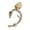 Red Bronze, variant on 1Pc Dragon Shaped Ear Cuff Exaggerated Hip Hop Gothic Punk Non-Piercing Clip Wrap Cartilage Earring Fashion Accessory