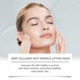 thumbnail image 4 of 1-6pcs HOYGI 1Pc Collagen Anti Wrinkle Face Mask Hydrating Firming Skin Fine Line Reducer for Overni, 4 of 5