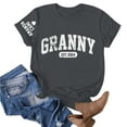thumbnail image 2 of Lolmot Blouses pour Femmes, Hauts Imprimés Mode pour Femmes Manches Courtes Blouse Amusante Col Rond T-Shirt Tops, 2 of 3