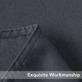 thumbnail image 2 of LUSHVIDA Rectangle Tablecloth -60x84 inch Dark Grey- Stain and Water Resistant Table Cover for Kitchen Dining Room, 2 of 6
