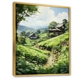 thumbnail image 2 of Designart "Japanese Tea landscape" Japanese Floater Framed Canvas Print, 2 of 7