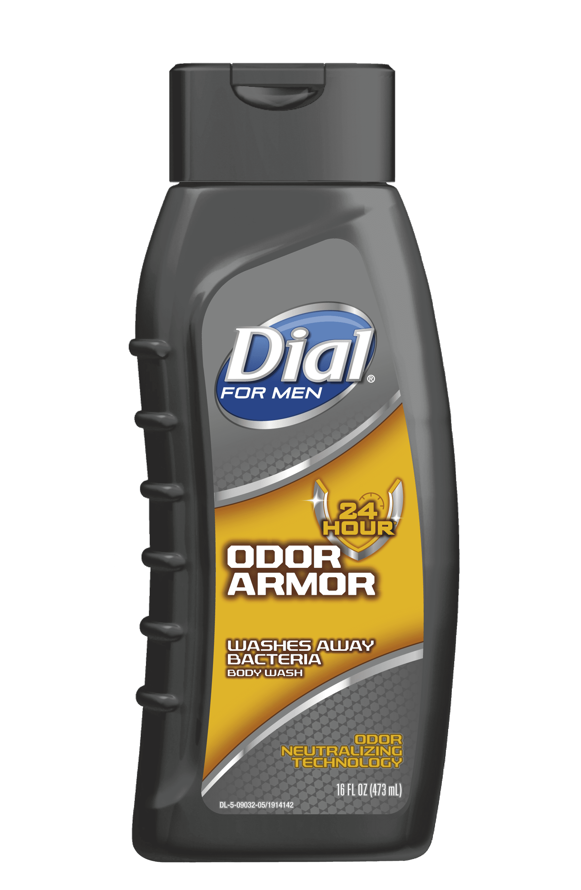 Dial for Men Body Wash, Odor Armor, 16 Ounce
