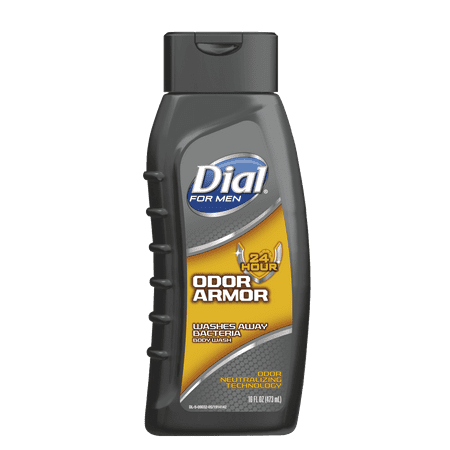 Dial for Men Body Wash, Odor Armor, 16 Ounce (Best Way To Stop Body Odor)