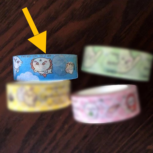 Chikawas Cute Washi Tape 3 Meters Diy Hand Account Material Decorative Sticker Cartoon Tape Japanese Style ハチワレ うさぎ USAGI ちい、かわ