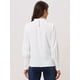 thumbnail image 4 of Blusa de Manga Larga con Cuello de Volantes para Mujer blanco S, 4 of 5