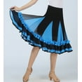 thumbnail image 3 of Modern Skater Square Dance Attire Skirt Dancewear Fashion Show Dancers Uniforms, 3 of 3