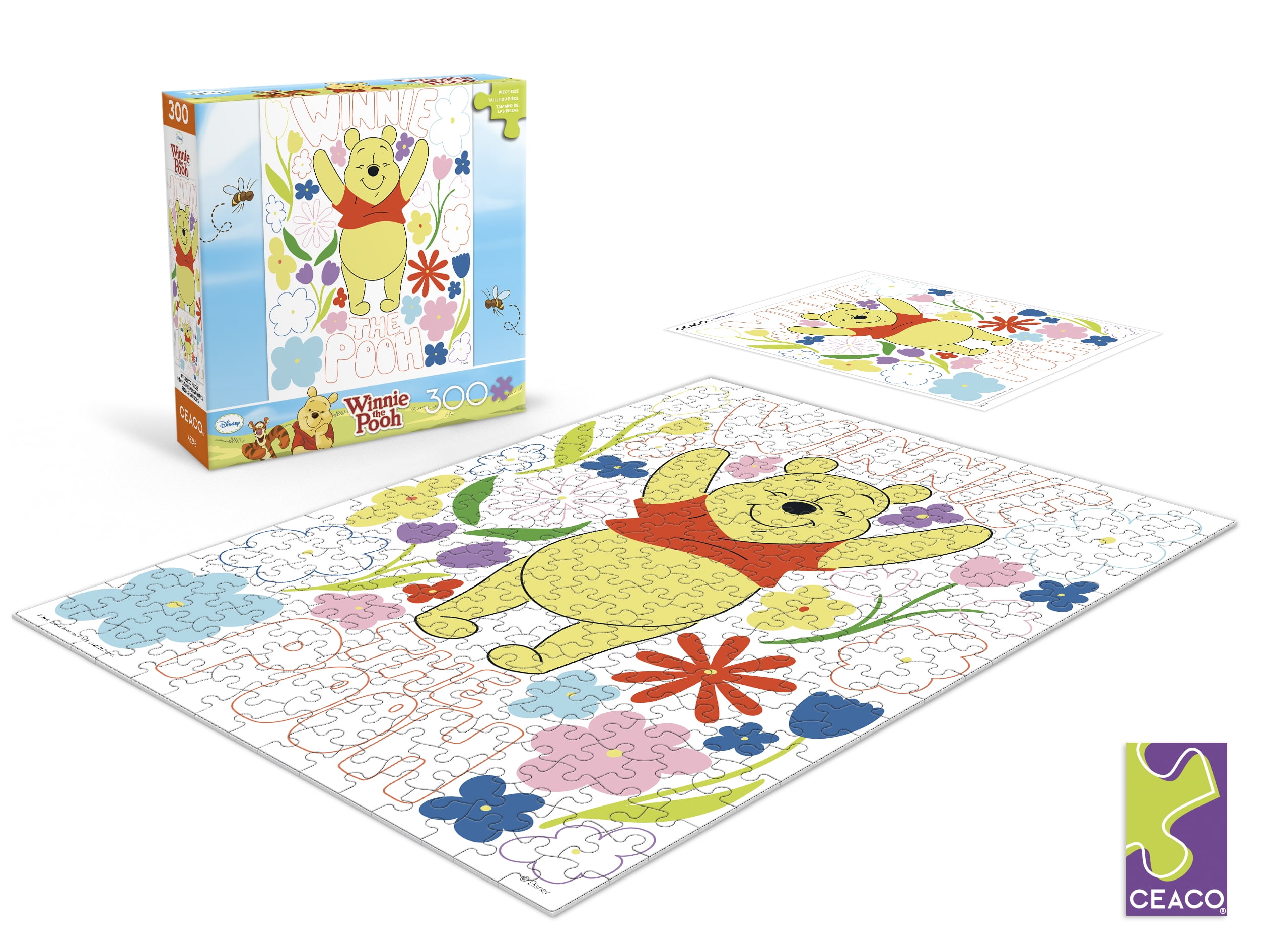 Ceaco 300 Piece Cozy Winnie the Pooh Interlocking Jigsaw Puzzle