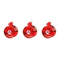 thumbnail image 2 of bedienty Accessoires de Ficelles de Base Adaptés aux Enfants et aux Adultes Durables et Pratiques Alliage Réactif Rouge 5.7 x 5.7 x 4.1cm Ensemble de 3, 2 of 6