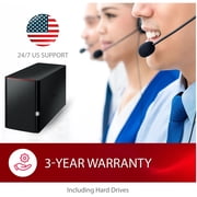 Buffalo LinkStation, Marvell ARMADA 370, 256MB RAM, 8TB HDD