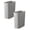 Gray, variant on 1 Pc Slim Open Top Trash Can, Plastic Wastebasket with Holding Hole, Rectanglar Trash Cans Garbage Bin Without Lid, for Bathroom, Office, Bedroom, Kitchen, 5.1x10.6x11 Inch, Gray